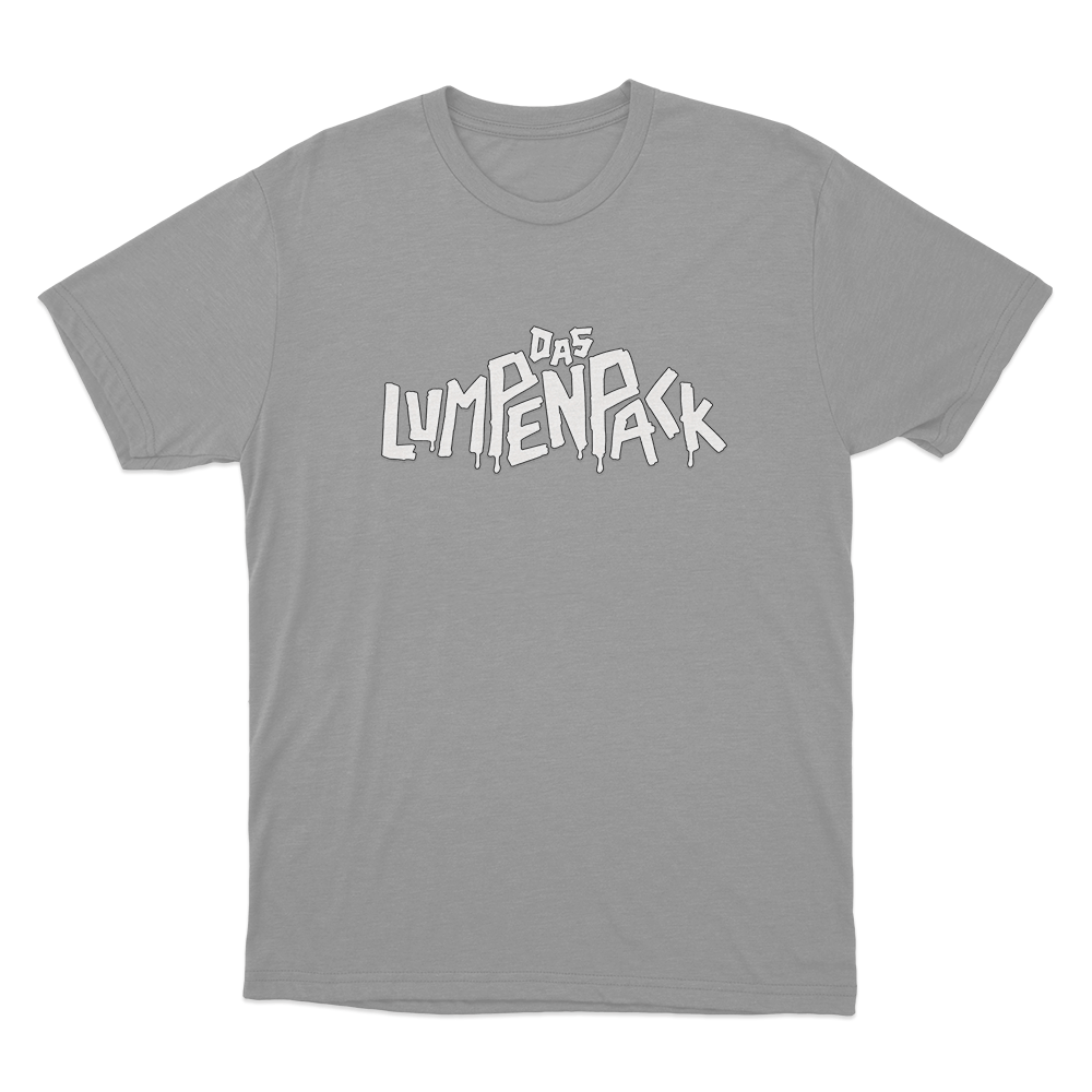 Das Lumpenpack Classic Logo Unisex T Shirt Grey Das Lumpenpack Classic Logo Unisex T Shirt Grey