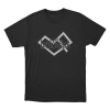 Das Lumpenpack Geometric Logo Unisex T Shirt Black