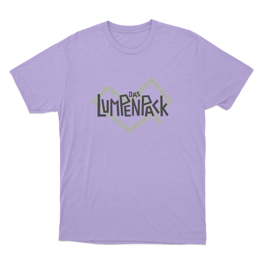 Das Lumpenpack Geometric Logo Unisex T Shirt Purple Das Lumpenpack Geometric Logo Unisex T Shirt Purple