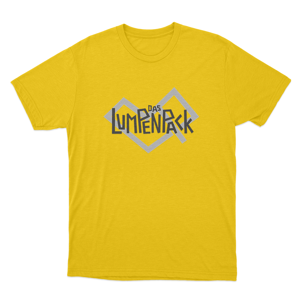 Das Lumpenpack Geometric Logo Unisex T Shirt Yellow Das Lumpenpack Geometric Logo Unisex T Shirt Yellow
