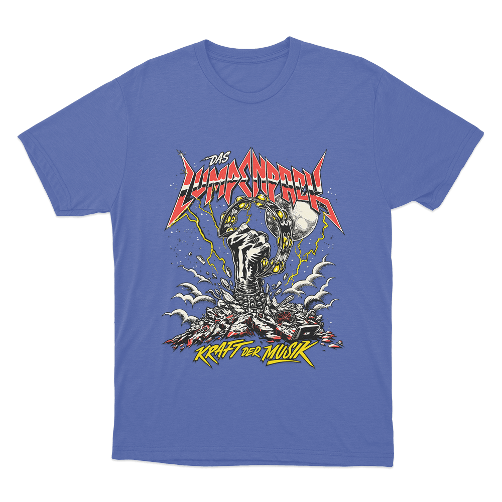 Das Lumpenpack Metal Unisex T Shirt Blue Das Lumpenpack Metal Unisex T Shirt Blue