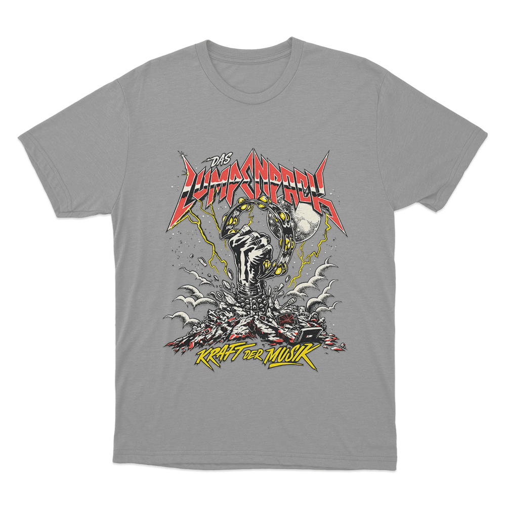 Das Lumpenpack Metal Unisex T Shirt Grey Das Lumpenpack Metal Unisex T Shirt Grey