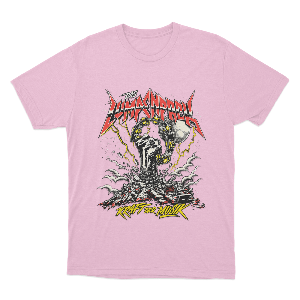 Das Lumpenpack Metal Unisex T Shirt Pink Das Lumpenpack Metal Unisex T Shirt Pink