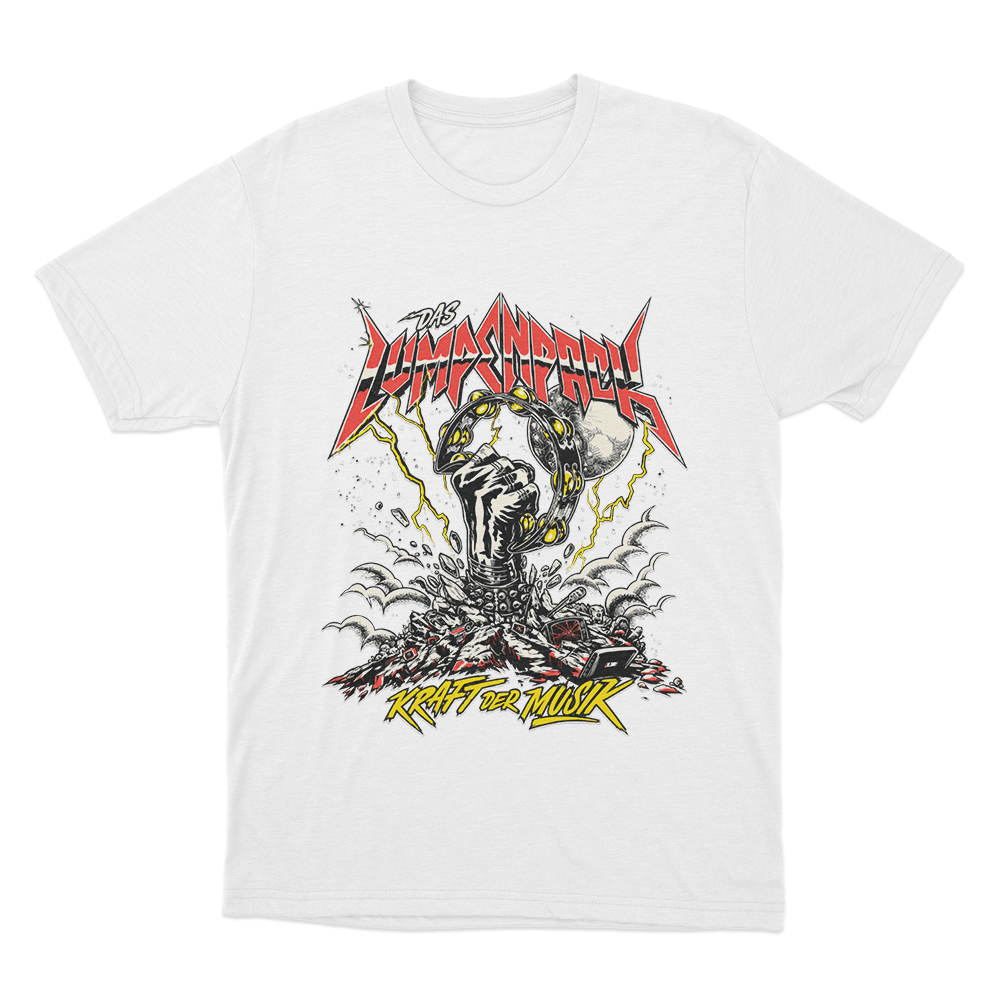 Das Lumpenpack Metal Unisex T Shirt White Das Lumpenpack Metal Unisex T Shirt White