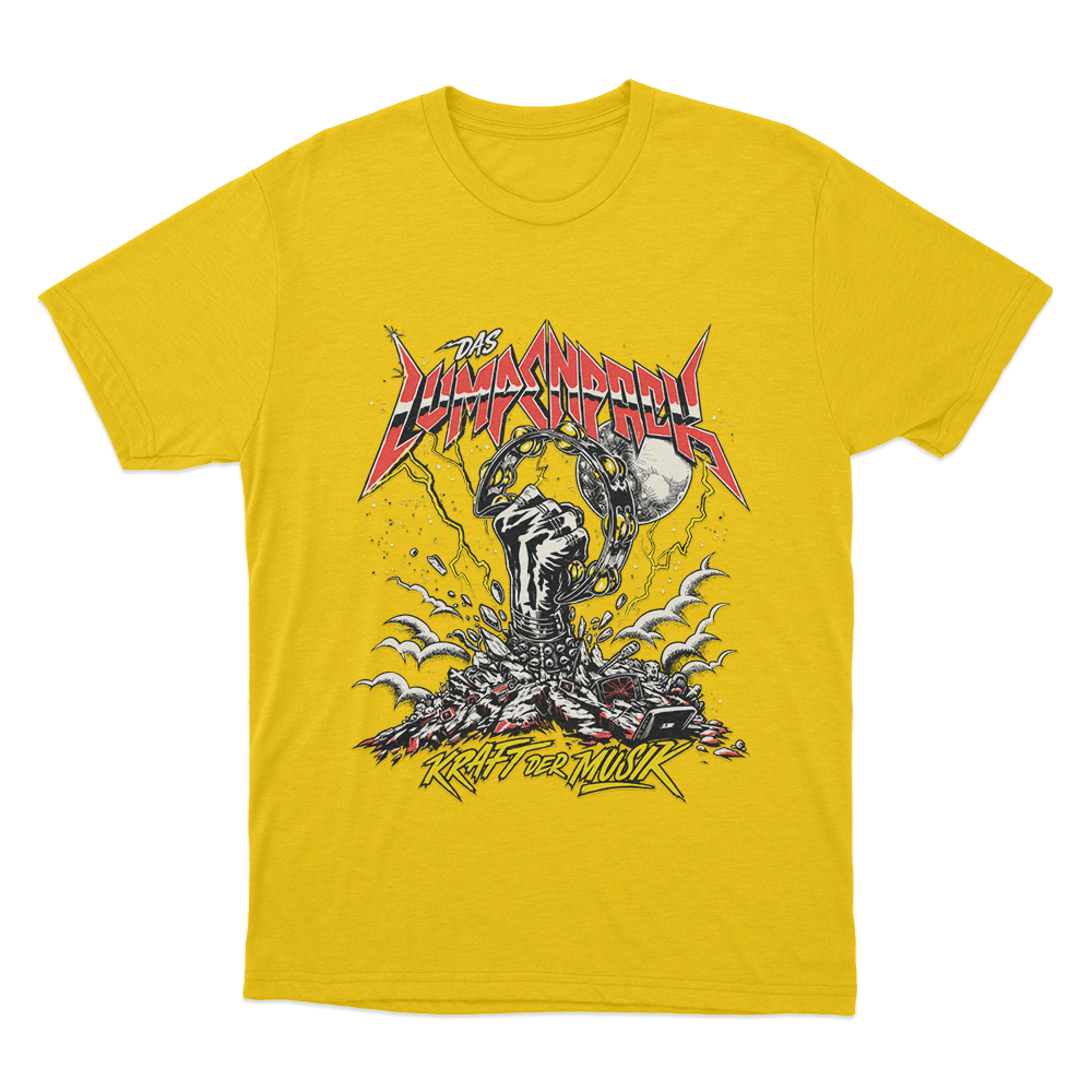 Das Lumpenpack Metal Unisex T Shirt Yellow Das Lumpenpack Metal Unisex T Shirt Yellow